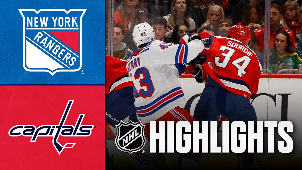 Rangers vs. Capitals | NHL Highlights | December 31, 2025