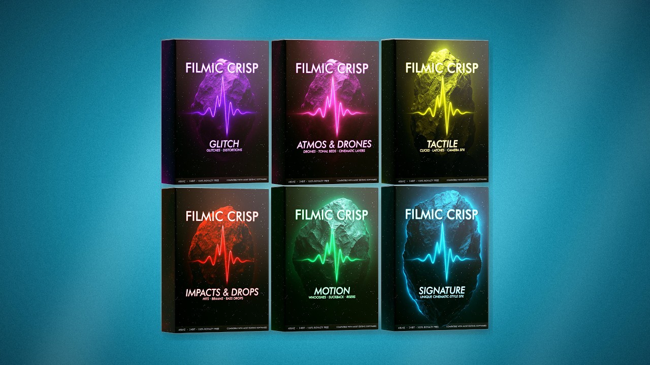 Filmic Crisp SFX collection preview
