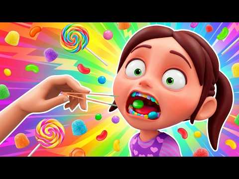 Chanson pour enfants sur la santé 🤧 Ne mangez pas trop de bonbons ! 🍬 Plus de chansons
