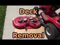 Troy Bilt Pony How To Remove Your Deck Put It Back On