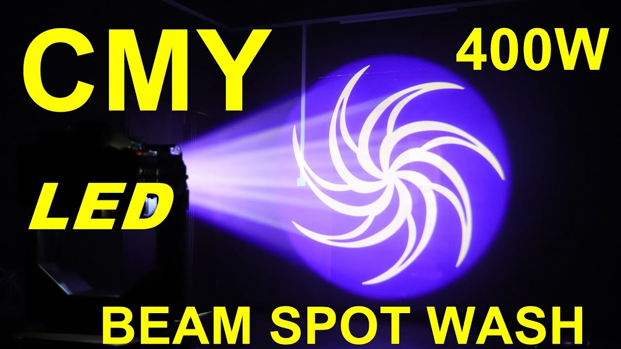 NEWEST STAGE LIGHT CMY 400W LED BEAM SPOT WASH 3IN1 LED MOVING HEAD