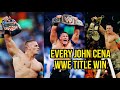 Every John Cena WWE Title Win