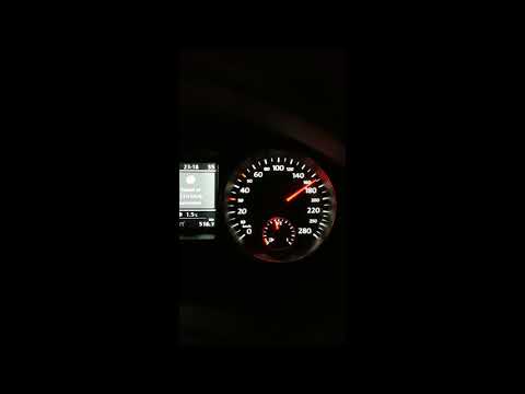 VW Passat CC 2014 2.0TDi 4motion speed test