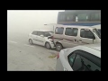 Mega Car Pile Up On Delhi Agra Highway