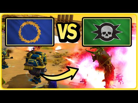 Thousand Sons vs Death Guard - Dawn of War: DE - Unification Mod