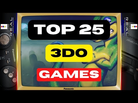 TOP 25 3DO Games of All Time