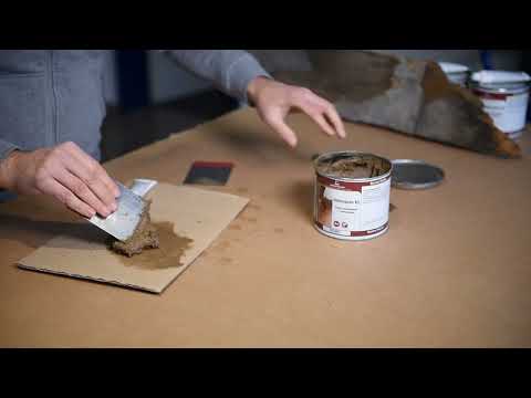 1960 2K Holzmasse Holzkitt