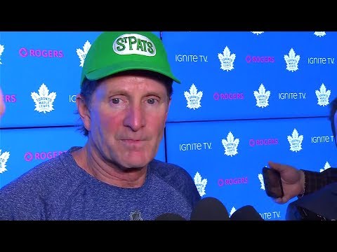 Maple Leafs Practice: Mike Babcock - February 22, 2019