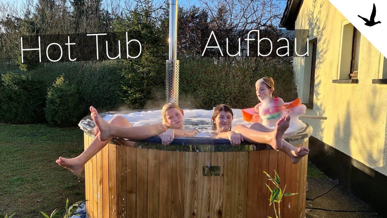 Hot Tub, Badezuber, Badefass, Fired Hot Tub, von Timberin🚩Ausführliche Vorstellung - Aufbau & Test