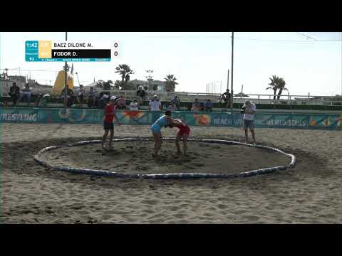 Round 3 Women's BW - 60 kg: M. BAEZ DILONE (ESP) v. D. FODOR (ROU)