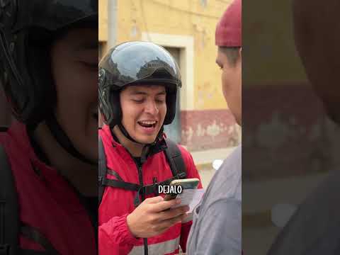 Cobró por guardar los pedidos de los vecinos 😂🍕 #comedia #humor #vecinos #comida #viral