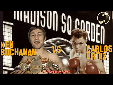 Ken Buchanan vs Carlos Ortiz ITV (1972) 1080p 60fps