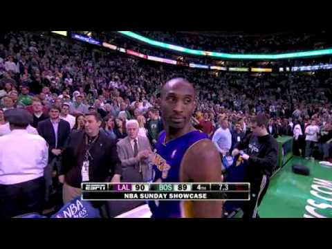 [BB] Kobe Bryant Comes Up Clutch Hitting Game Winner vs Boston Celtics (31/01/10)