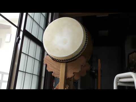 2022年７月30日 東大阪市若江南日蓮宗蓮城寺お題目の太鼓