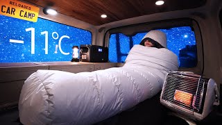 Download lagu Solo Car Camping in a Snowy Mountain Hideaway | DJI Power 1000 mini mp3