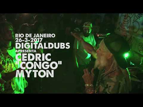 Cedric Myton & Digitaldubs live sound system in Rio de Janeiro