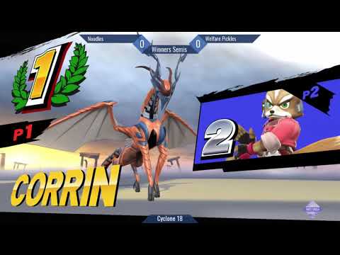 Noodles (Corrin) vs Welfare Pickles (Fox) - Cyclone 18 Singles