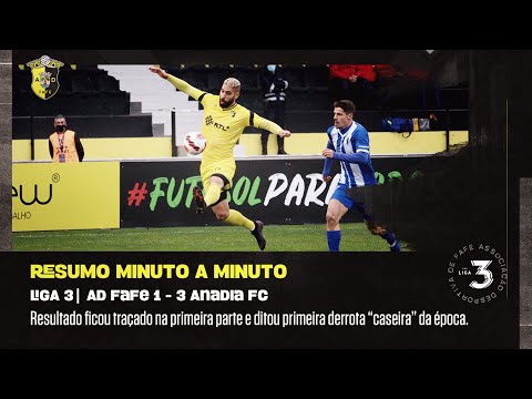 Momentos de Jogo: AD Fafe - Anadia FC | Liga 3 | 11.ª Jornada