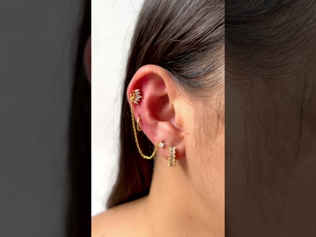 Vídeo relacionado con Yumilok Pendientes Punk Cónicos Masculinos, Acero Inoxidable, Diseño Perforado, Plateados