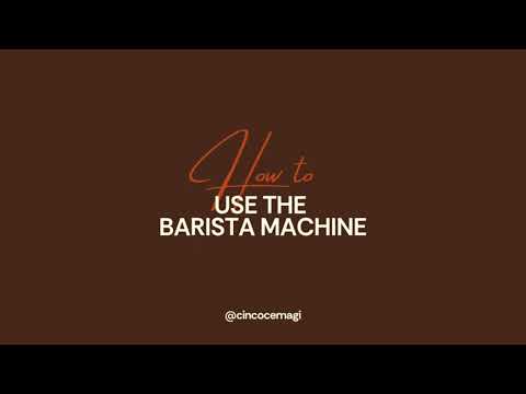 How to use the Klaz Espresso Machine @ Cinco Cemagi Villa in Bali