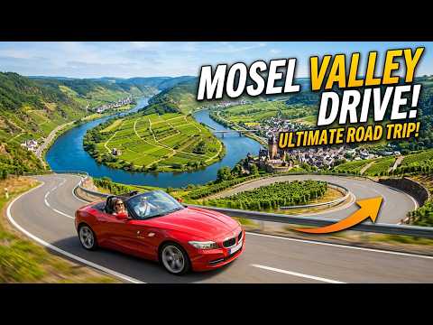 Mosel Valley Drive 🇩🇪 | Trier to Koblenz – Castles & Vineyards in Germany’s Wine Valley 🍇