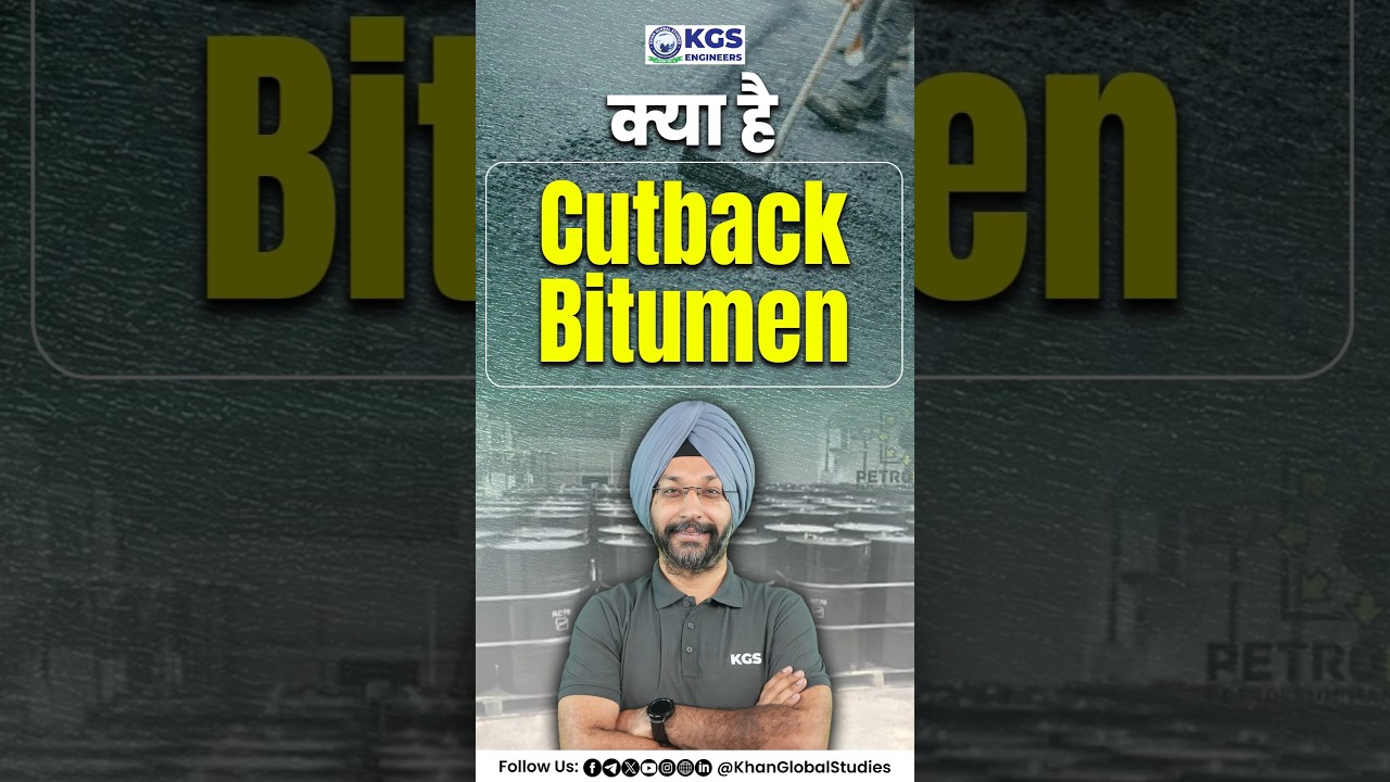 क्या है Cutback Bitumen ❔🙄 #cutback #bitumen #rrbje #rrbjecbt1 #rrbjecivil #engineering #kgs