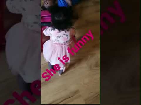 Cute BABYGIRL HITTING HER BROTHER #GIRLIEFACE - Shaan Jay