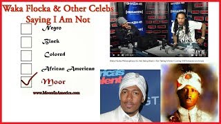 Waka Flocka and Other Celebs Saying I Am Not Black | Waking Up