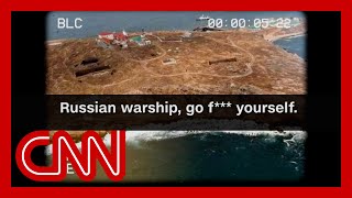 Ukrainian soldier after warning: &#39;Russian warship, go f*** yourself&#39;