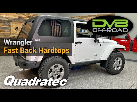 Transform Your Jeep Wrangler with a DV8 Offroad Fast Back Hardtop