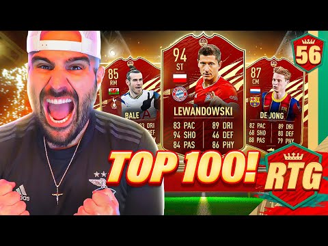 OMG WHAT A PULL! MY TOP 200 FUT CHAMP REWARDS!! FIFA 21 RTG