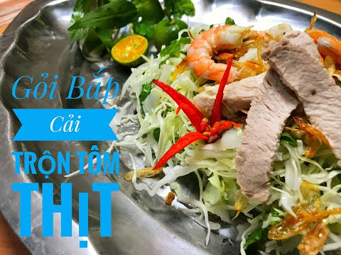 Gỏi bắp cải tôm thịt
