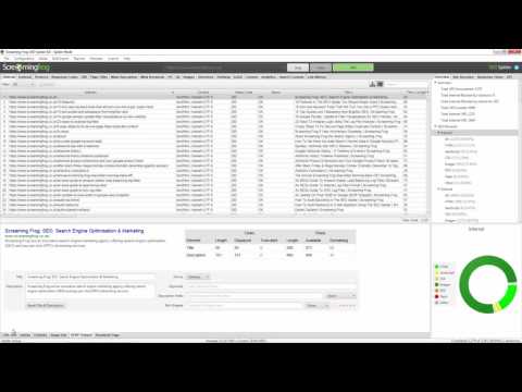 Видео Screaming Frog SEO Spider