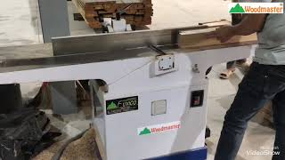 Máy bào thẩm WM-612 | Bào thẩm dao xoắn Woodmaster