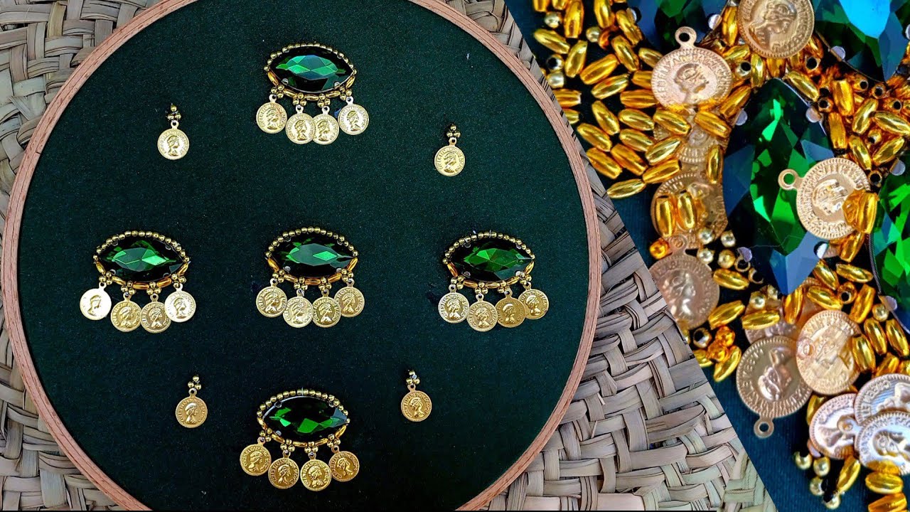 Very beautiful and stylish design to decorate clothes#DIY