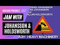 Jam with Anders Johansson, Jens Johansson & Allan Holdsworth "Mission  Possible" Tempo BPM 69 E free