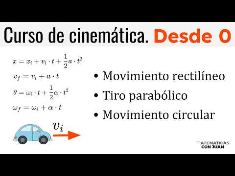 CURSO DE CINEMÁTICA DESDE CERO. Física Básica