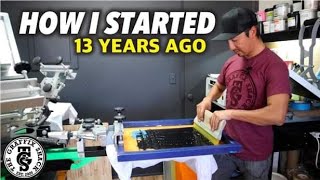 How I Started My Screen Printing Business - The Graffix Shack