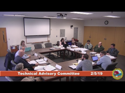 Technical Advisory Committee 2.5.2019