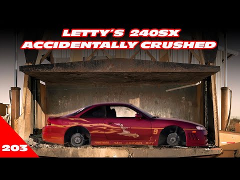 Letty's 240SX From The Fast And The Furious Was Stripped And Crushed