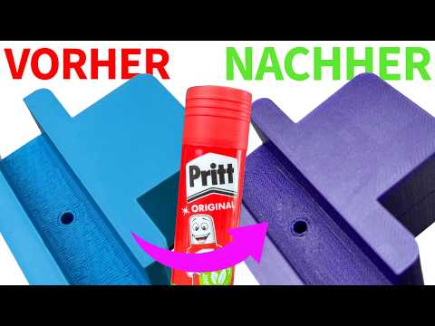 Trick: Perfekte 3D-Druck Stützen dank Trennmittel!