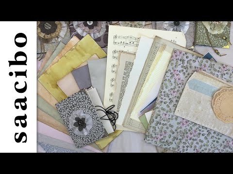 EP 4 Choosing Papers and Creating Signatures - Mass Making Small Junk Journals