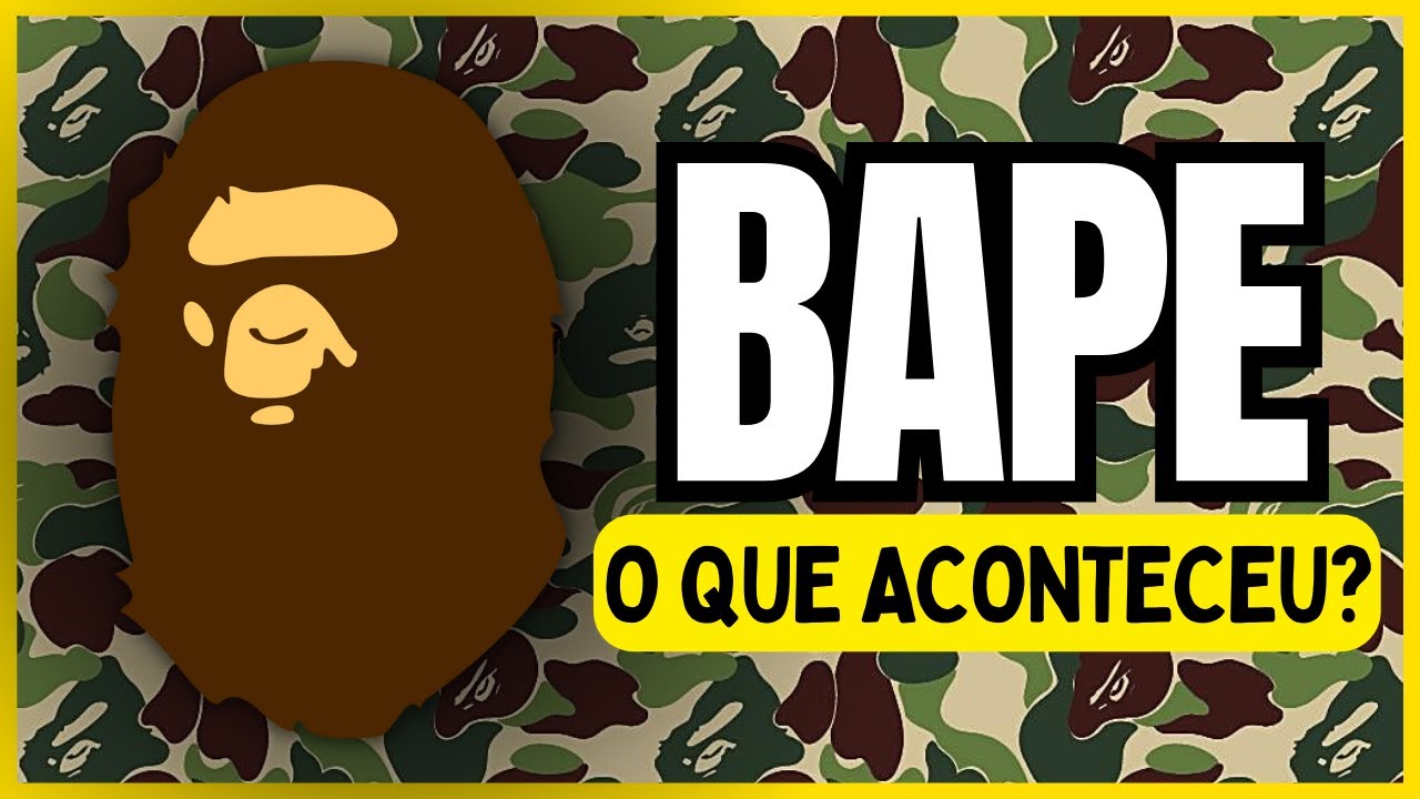 HISTÓRIA DA BAPE - Veja como a marca faliu no seu maior auge e a briga por copiar modelos da Nike