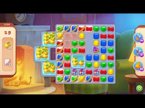 Homescapes Level 11198 - NO BOOSTERS 🏠 | SKILLGAMING ✔️