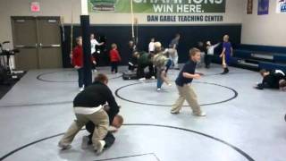 preview picture of video 'Waterloo Columbus Kids Club Wrestling 2011'