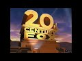 Rating Screen 20th Century Fox Feature Presentation Logo And Fox Logo PAL Speed 5 18 20