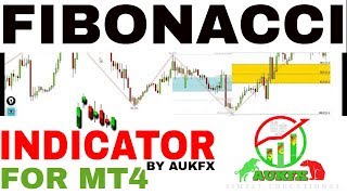FIBONACCI AUTO DASHBOARD 2018 | 100% Works On All Time Frames | AUKFX