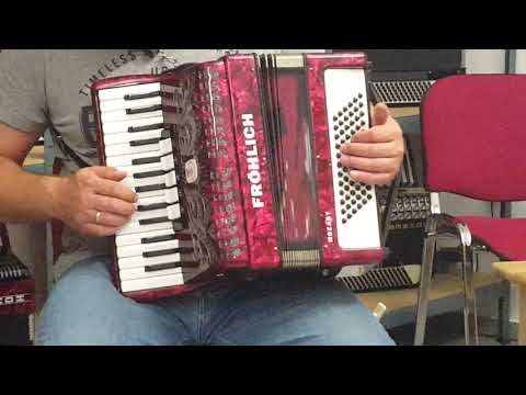 Klangprobe Akkordeon Fröhlich Mozart, Weltmeister Juwel