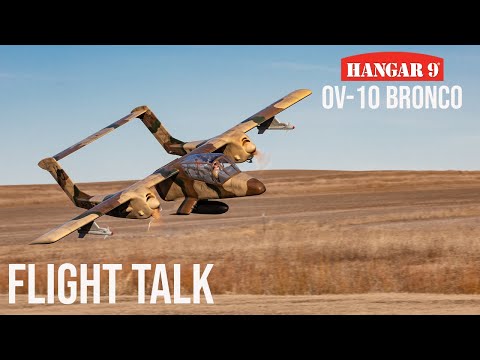 Hangar 9 OV-10 Bronco 30cc ARF Flight Talk
