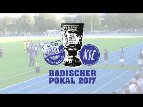 Badenpokal 2017 SV Rohrbach vs KSC